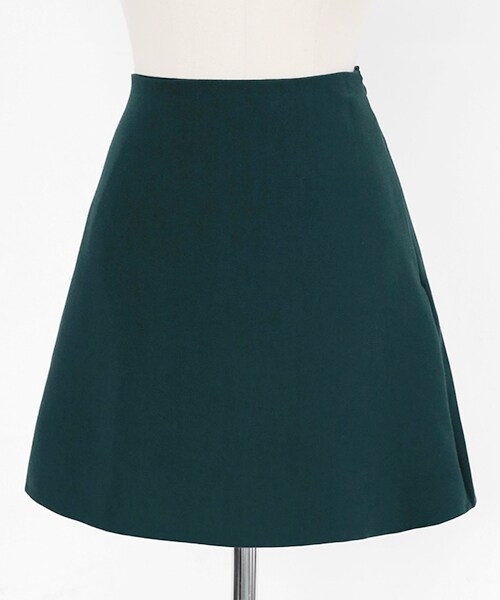 DHOLIC(ディーホリック)の「6COLORSミニマルAラインスカート(スカート・レディース・ピンク/ブラック/グリーン/グレー/レッド/ベージュ・S/M)」の5枚目の写真