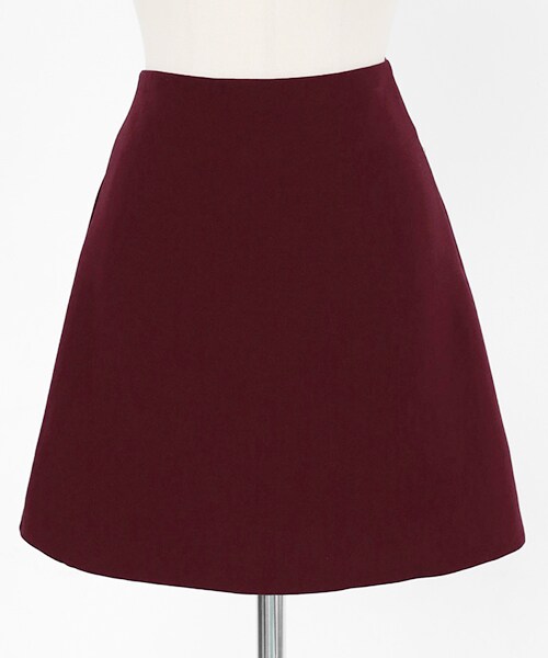 DHOLIC(ディーホリック)の「6COLORSミニマルAラインスカート(スカート・レディース・ピンク/ブラック/グリーン/グレー/レッド/ベージュ・S/M)」の6枚目の写真