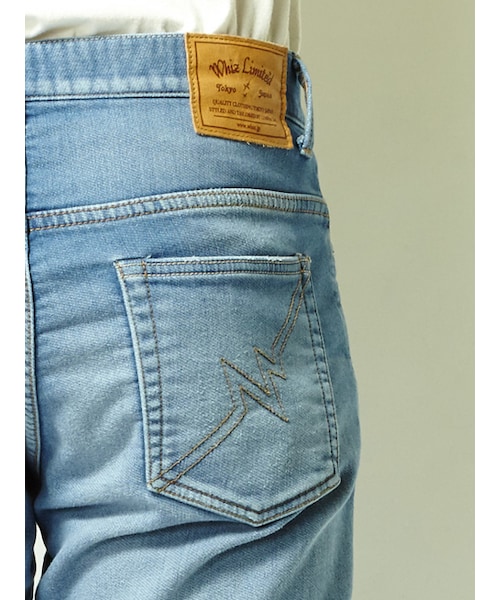 WHIZ LIMTED PATCH DENIM PANTS BLUE 36 PANTS：WHIZLIMITED