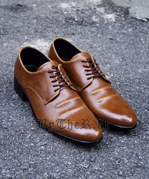 ByTheR | Casual Tan Derby Shoes(ローファー)