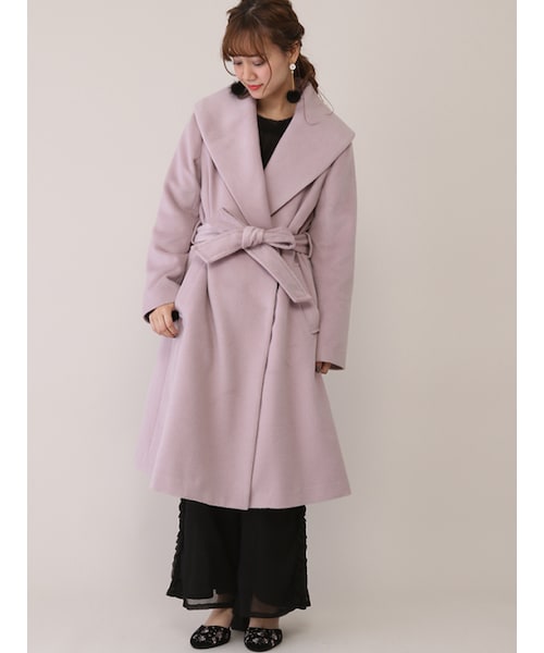 Honey Salon（ハニーサロン）の「ビッグカラーコート（）」 - WEAR