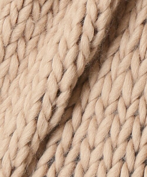 plage(プラージュ)の「《予約》I LOVE MR.MITTENS LOW G カーディガン◆(トップス・ベージュ/フリー/在庫なし)」の11枚目の写真