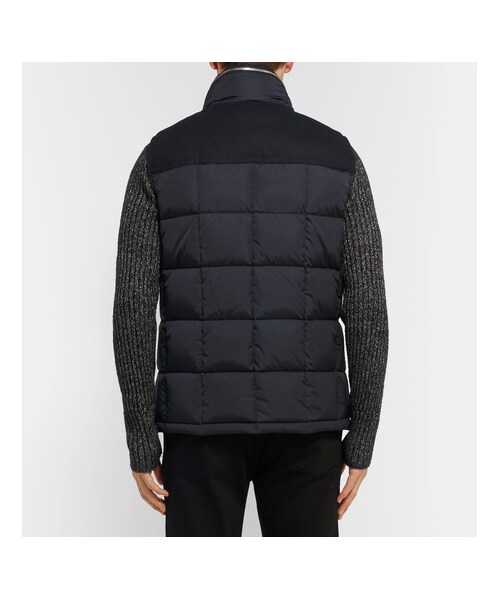 MONCLER（モンクレール）の「Moncler Cesar Wool-Trimmed Quilted 
