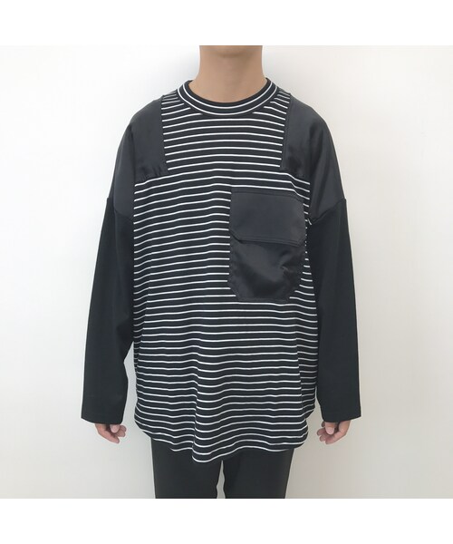 elephant TRIBAL fabrics（エレファントトライバルファブリックス）の「elephant TRIBAL fabrics  /  バスクコマンドT / ブラック（Tシャツ/カットソー・メンズ・その他）」の6枚目の写真