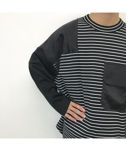 elephant TRIBAL fabrics（エレファントトライバルファブリックス）の「elephant TRIBAL fabrics  /  バスクコマンドT / ブラック（Tシャツ/カットソー・メンズ・その他）」の8枚目の写真