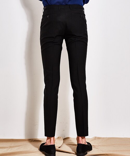 LAD MUSICIAN（ラッドミュージシャン）の「スリムスラックス（その他・メンズ・BLK/BLU/IND・42/44）」の6枚目の写真