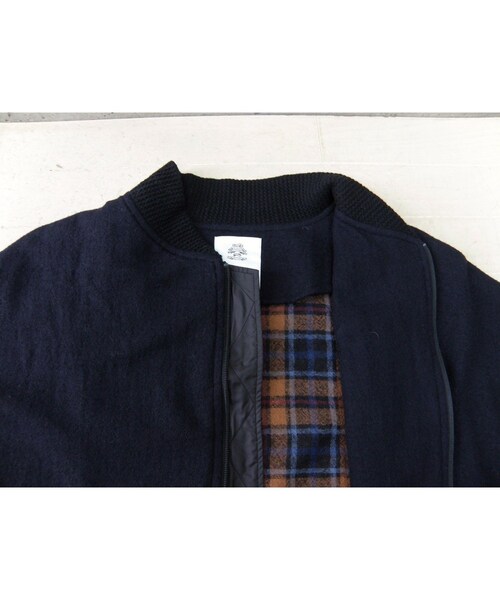 STOF（ストフ）の「stof　バックチェックワイドポンチョ（その他トップス・メンズ・その他）」の10枚目の写真