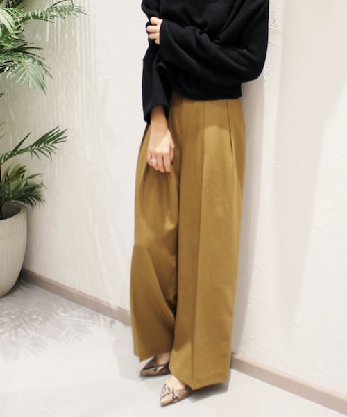 plage（プラージュ）の「《予約》2タック ワイドパンツ