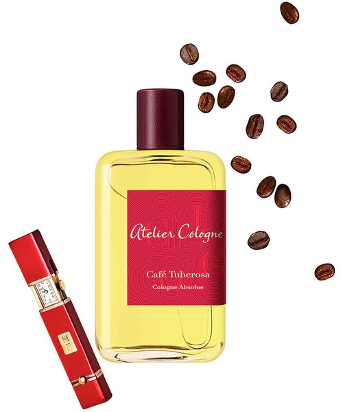 Atelier Cologne(アトリエ コロン)の「Atelier Cologne Café Tuberosa Cologne Absolue, 6.8 oz./ 200 mL(香水・レディース・BORDEAUX/LIME/MIDNIGHT/ELECTRIC BLUE/MAGENTA/AQUA/ATELIER BLUE/RED/GOLD/INDIGO/GUNMETAL/BLUE GREY/YELLOW/ORANGE/CORAL/BLACK/EMERALD・One Size)」の2枚目の写真