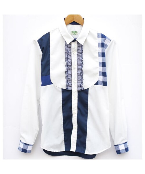 NIRAME.CO（ニラメッコ）の「模写もしゃシャツ（シャツ/ブラウス・メンズ・その他）」の2枚目の写真