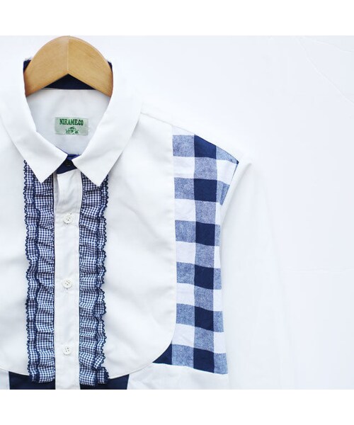 NIRAME.CO（ニラメッコ）の「模写もしゃシャツ（シャツ/ブラウス・メンズ・その他）」の4枚目の写真