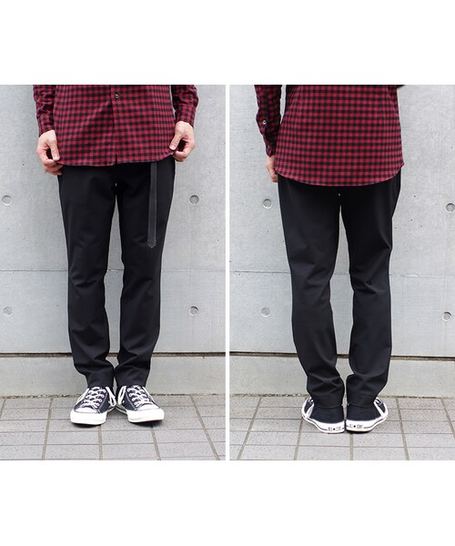 LOUNGE LIZARD 新品タグ付き　パンツ　スラックス　ラウンジリザード LOUNGE LIZARD ラウンジリザード 通年 ストレッチ☆ スリム