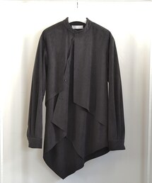 【ETHOSENS】 エトセンス マイクロスエードシャツ ETHOSENS（エトセンス）の「【1点のみ再入荷】マイクロスエード