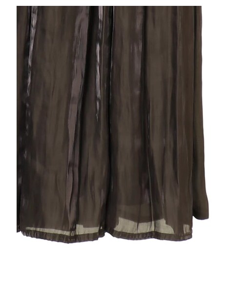 GARAGE OF GOOD CLOTHING（ガレージオブグッドクロージング）の「光沢マキシスカート（スカート・カーキ/ネイビー・F）」の8枚目の写真