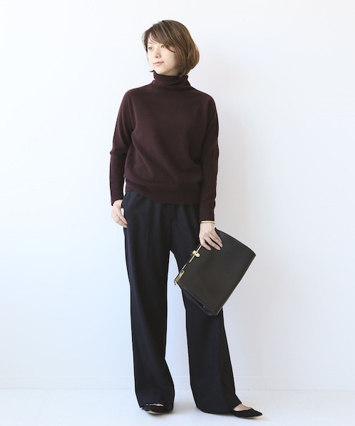 MADISONBLUE ウールワイドパンツDeuxieme Classe（ドゥーズィエム