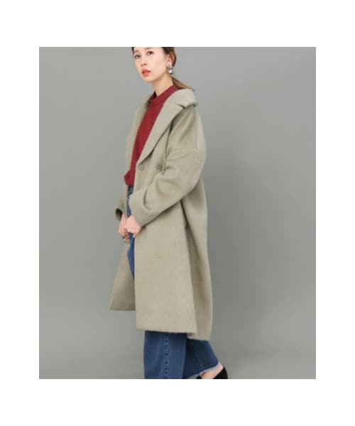 【美品】 ケービーエフ KBF シャギーコート ロングコート アウター♪ KBF（ケイビーエフ）の「【予約】ロングシャギーコート（）」 - WEAR