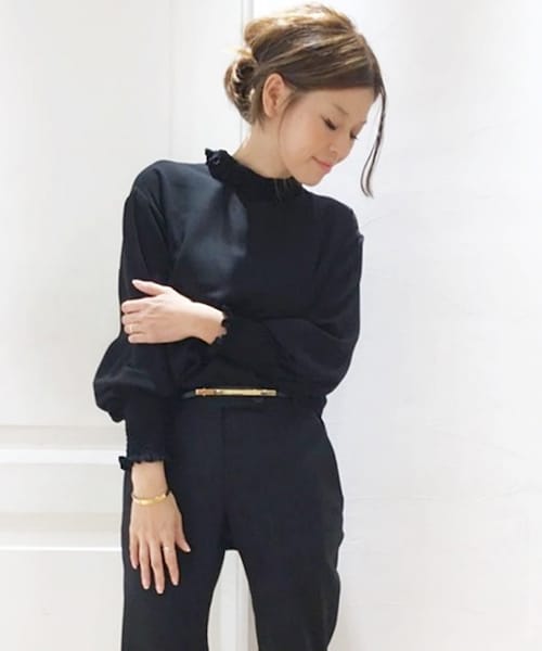 CELERI＊Deuxieme Classe  シャーリングブラウス Deuxieme Classe（ドゥーズィエムクラス）の「CELERI Shirring