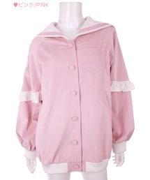 Bobon21 | セーラー羽襟スタジャン-全３色-(スタジャン)