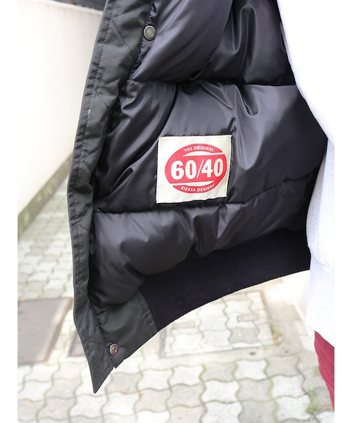 Ungrid(アングリッド)の「SIERRA別注ショートダウン(ジャケット/アウター・レディース・ブラック/カーキ・S/M)」の6枚目の写真