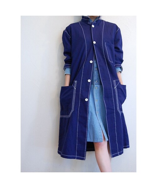 sandglass（サンドグラス）の「ステッチワークコート（その他アウター・レディース・その他）」の2枚目の写真