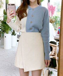 minsshop | ミニラップ風レザースカート(スカート)