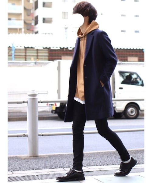 LIDNM（リドム）の「モダールレイヤードロンT（Tシャツ/カットソー・メンズ・ホワイト・S, M, L）」の11枚目の写真