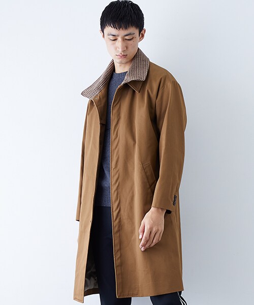 ジャケット・アウター MISTER GENTLEMAN DOUBLE COLLLAR COAT MISTER GENTLEMAN DOUBLE COLLLAR COAT
