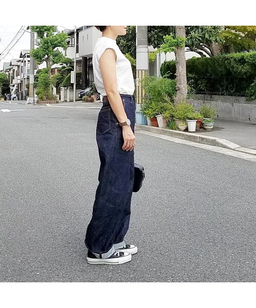 Handmade(ハンドメイド)の「N.JEANS(再販 3月5日)(デニムパンツ・レディース・その他)」の2枚目の写真