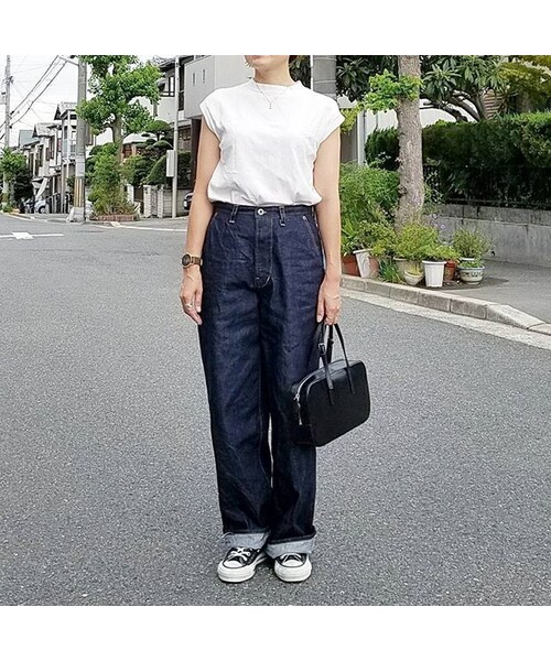 Handmade(ハンドメイド)の「N.JEANS(再販 3月5日)(デニムパンツ・レディース・その他)」の4枚目の写真