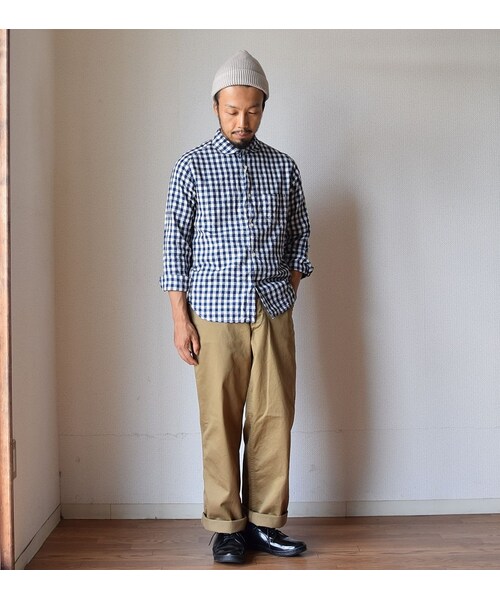 STORES.jp（ストアーズドットジェーピー）の「LASSO SPOON SHIRT ラッソ スプーンシャツ ギンガムチェック（シャツ