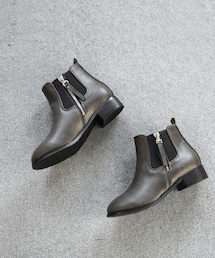 SOVOMALL | サイドジップアンクルブーツ(ブーツ)