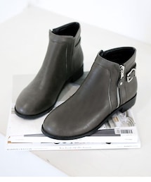 SOVOMALL | ベルテッドアンクルブーツ(ブーツ)