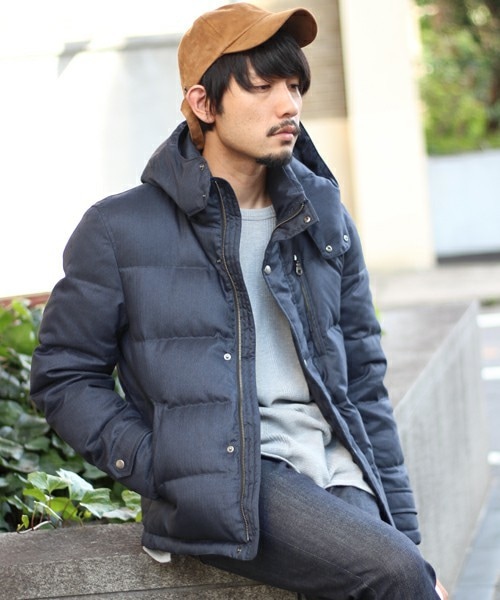 crewre スタンドカラーダウンジャケット クルーレ crewre スタンド