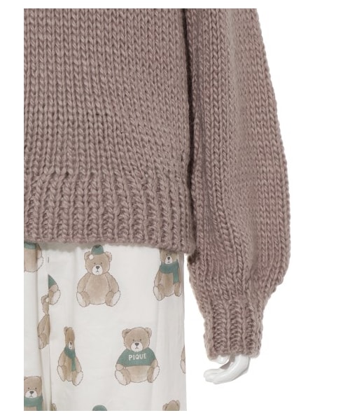 gelato pique（ジェラートピケ）の「ローゲージハイネックニット（プル