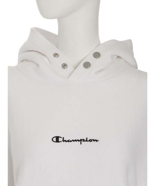 EMODA（エモダ）の「【EMODA×Champion】HEAVY LOGO HOODIE（）」 - WEAR 