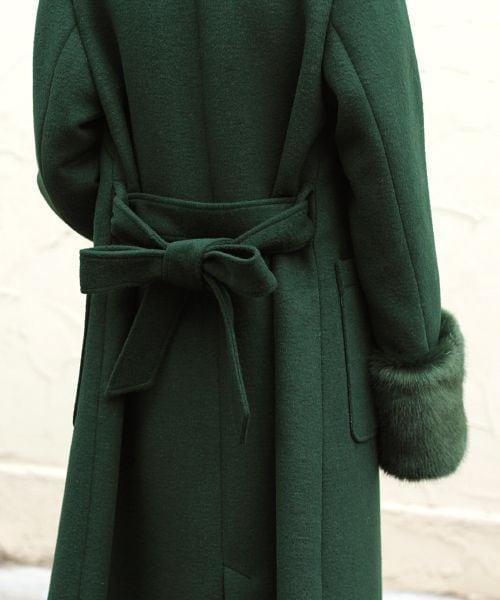PAGEBOY（ページボーイ）の「ファースリーブノーカラーコート（）」 - WEAR