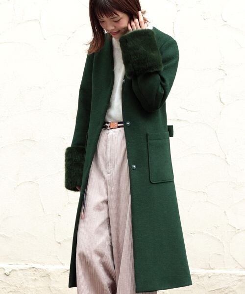 コート ページ ボーイ モンスターパーカーコート（ブルゾン）｜PAGEBOY