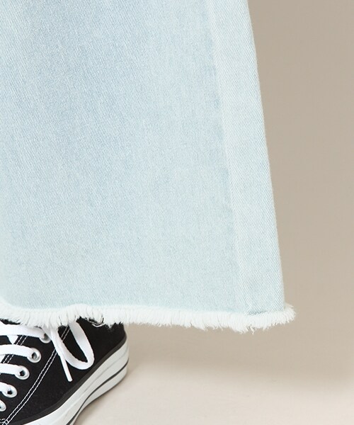 PAGEBOY（ページボーイ）の「トモリボン付きデニムワイドパンツ（パンツ・ライトブルー/ブルー/インディゴ）」の13枚目の写真