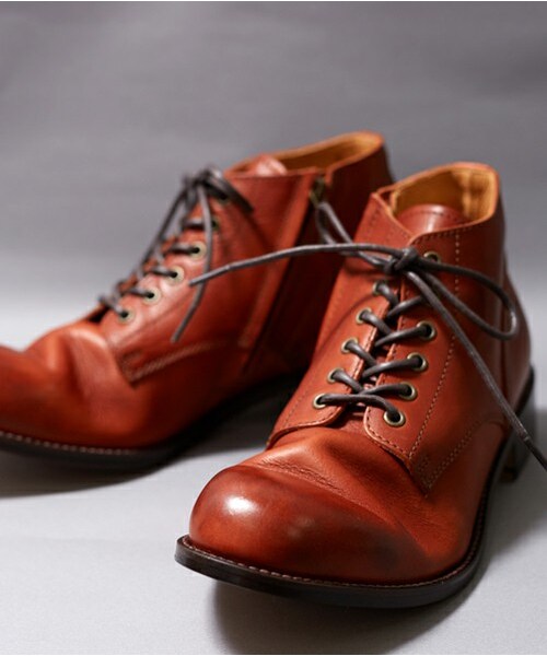 PADRONE（パドローネ）の「サイドジップチャッカブーツ（）」 - WEAR