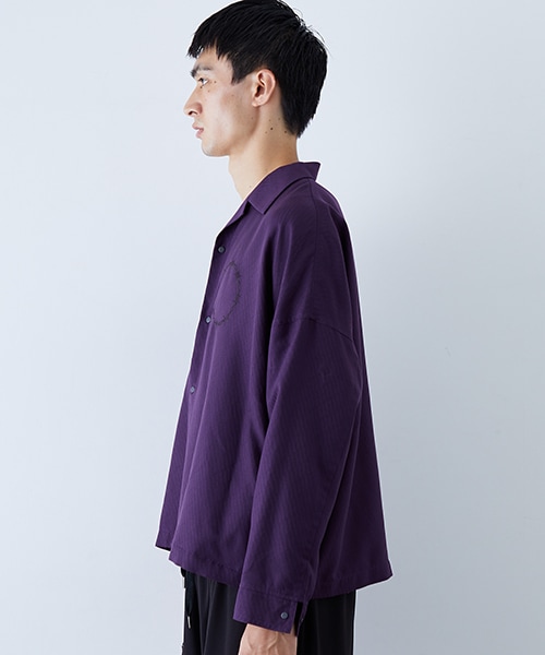 SHAREEF オープンカラーコーチジャケット SHAREEF（シャリーフ）の「【9/30入荷予定】オープンカラー