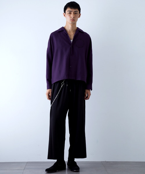 SHAREEF オープンカラーコーチジャケット SHAREEF（シャリーフ）の「【9/30入荷予定】オープンカラー