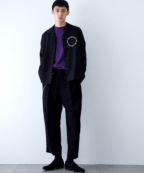 SHAREEF オープンカラーコーチジャケット SHAREEF（シャリーフ）の「【9/30入荷予定】オープンカラー