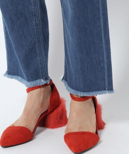 laboratory work（ラボラトリーワーク）の「ハイウエストデニム（パンツ・配色ブルー/ブルー）」の12枚目の写真