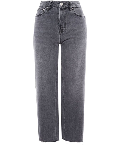 TOPSHOP(トップショップ)の「Topshop Moto grey cropped wide leg jeans(デニムパンツ・レディース・Gray・W2430/W2432/W2530/W2532/W2630/W2632/W2830/W2832/W3030/W3032/W3230/W3232/W3430/W3432/W3630/W3632)」の3枚目の写真