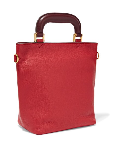 ANYA HINDMARCH（アニヤハインドマーチ）の「Anya Hindmarch Orsett Mini Texturedleather Tote（ショルダーバッグ）」 WEAR