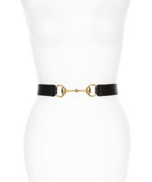 GUCCI | Women's Gucci Horsebit Calfskin Leather Belt(ベルト)