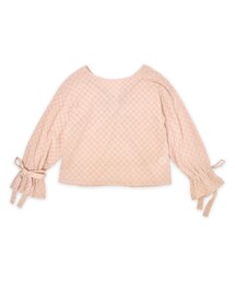 flower | lacy back top ～ﾚｰｼｰﾊﾞｯｸﾄｯﾌﾟ(Tシャツ/カットソー)