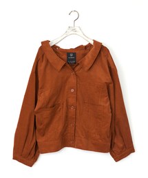 w closet | 後ろレースアップコーデュロイGジャン(ジャケット/アウター)