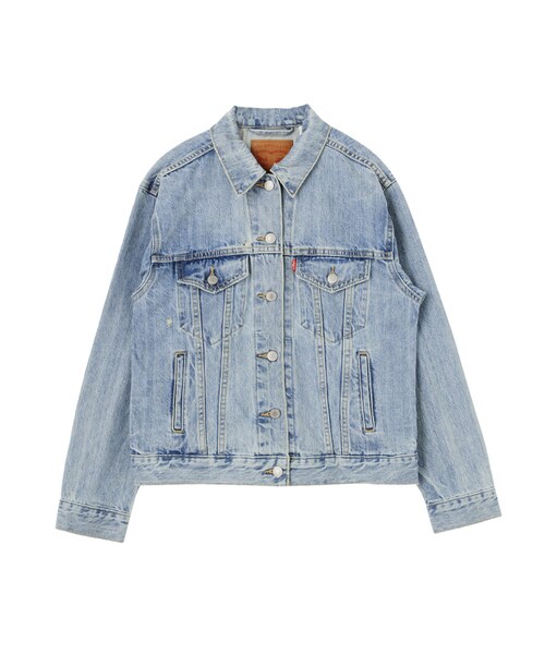 Ungrid（アングリッド）の「Levi’s EX－BOYFRIEND TR（ジャケット/アウター・レディース・ブルー・S/M）」の10枚目の写真