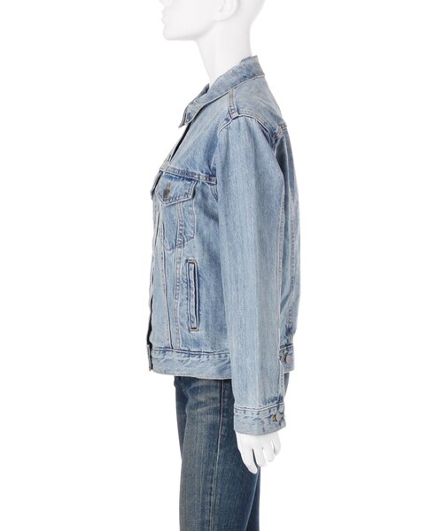 Ungrid（アングリッド）の「Levi’s EX－BOYFRIEND TR（ジャケット/アウター・レディース・ブルー・S/M）」の3枚目の写真
